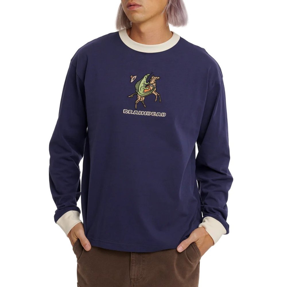 Braindead Get Bucked Long Sleeve Tee